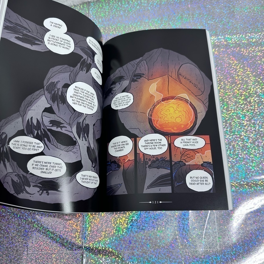 Wings of Fire: Book Four The Dark Secret (The Graphic Novel #4) Tui T Sutherland - Picture 7 of 11